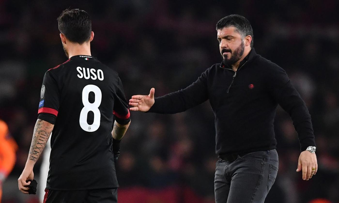 Suso: 'Gli allenamenti di Gattuso sono troppo duri. E quanto urla...'