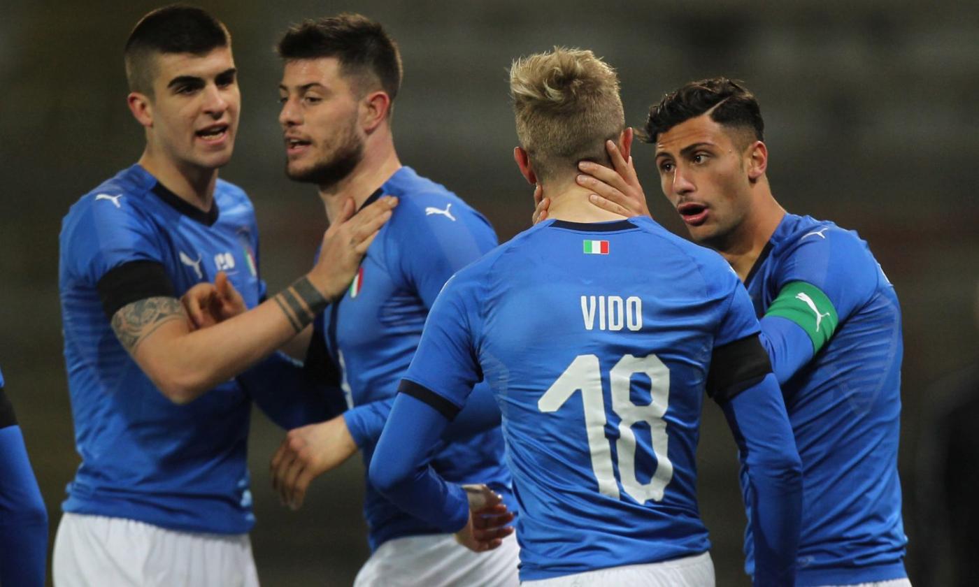 Italia Under 21, basta Vido: 1-0 alla Serbia, prima vittoria per Evani