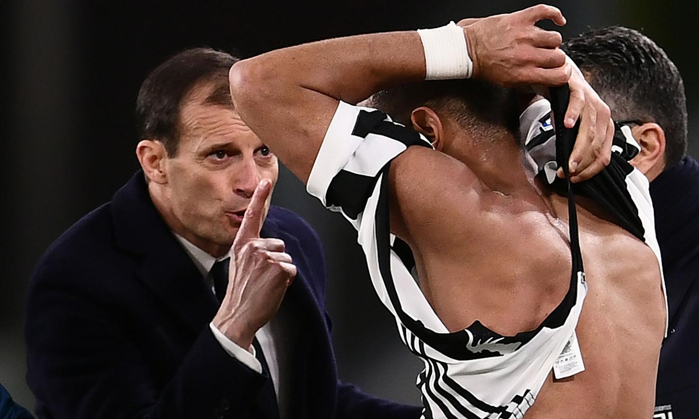 Juve, scintille Benatia-Allegri: 'Zitto!'. Niente multa, né sgabello alla Bonucci