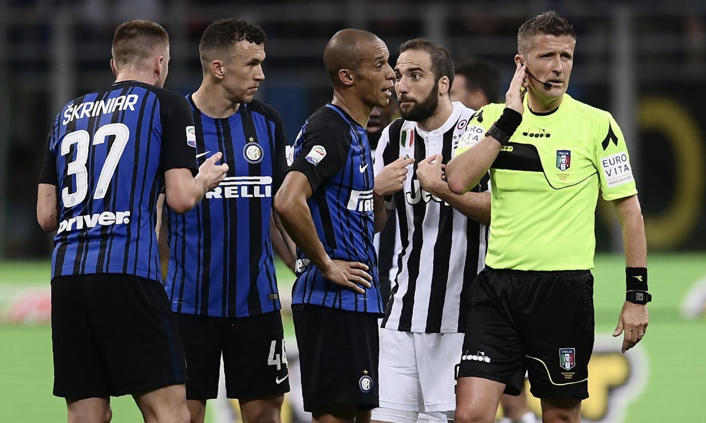 Referee Orsato rested once again after Inter-Juve criticism 