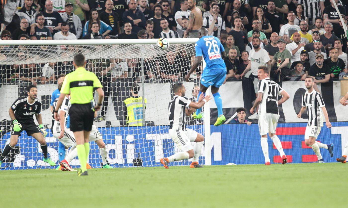 Koulibaly, ecco il messaggio propiziatorio prima del gol alla Juve