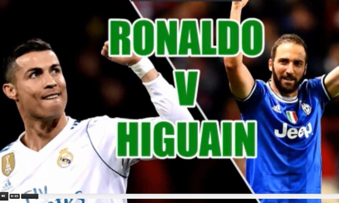 Higuain contro Ronaldo, una sfida impari VIDEO 