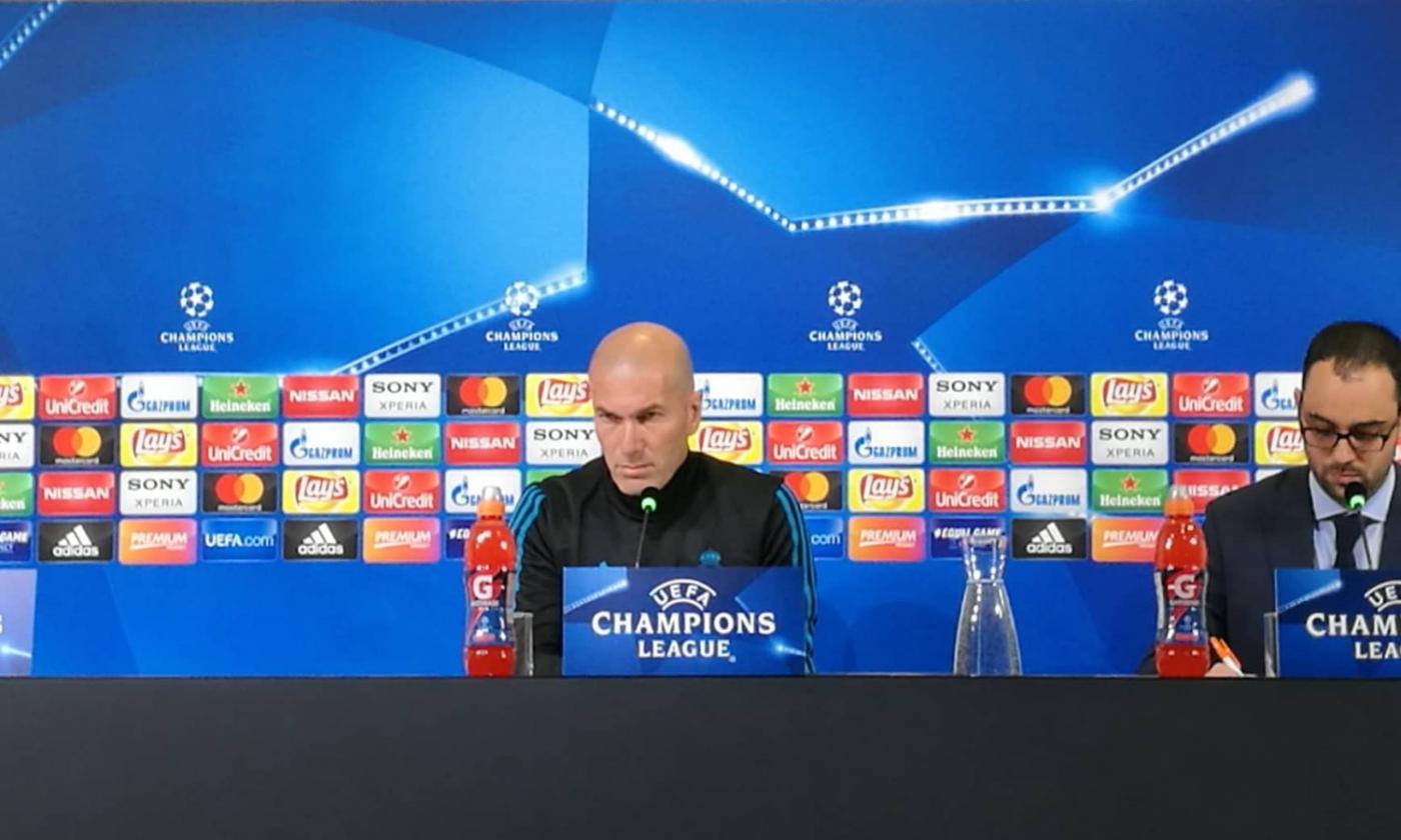 Zidane: 'Cardiff non conta, sarà un'altra partita. Io alla Juve? Mai dire mai...'