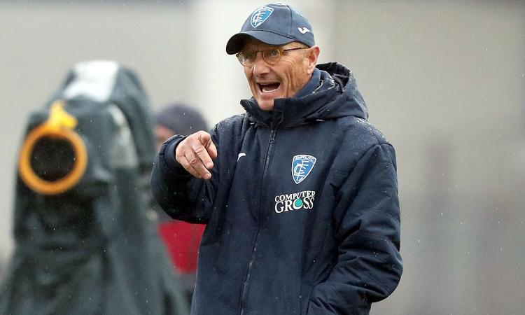 Empoli, Andreazzoli: 'Grande reazione, abbiamo avuto un calo di 15 minuti...'