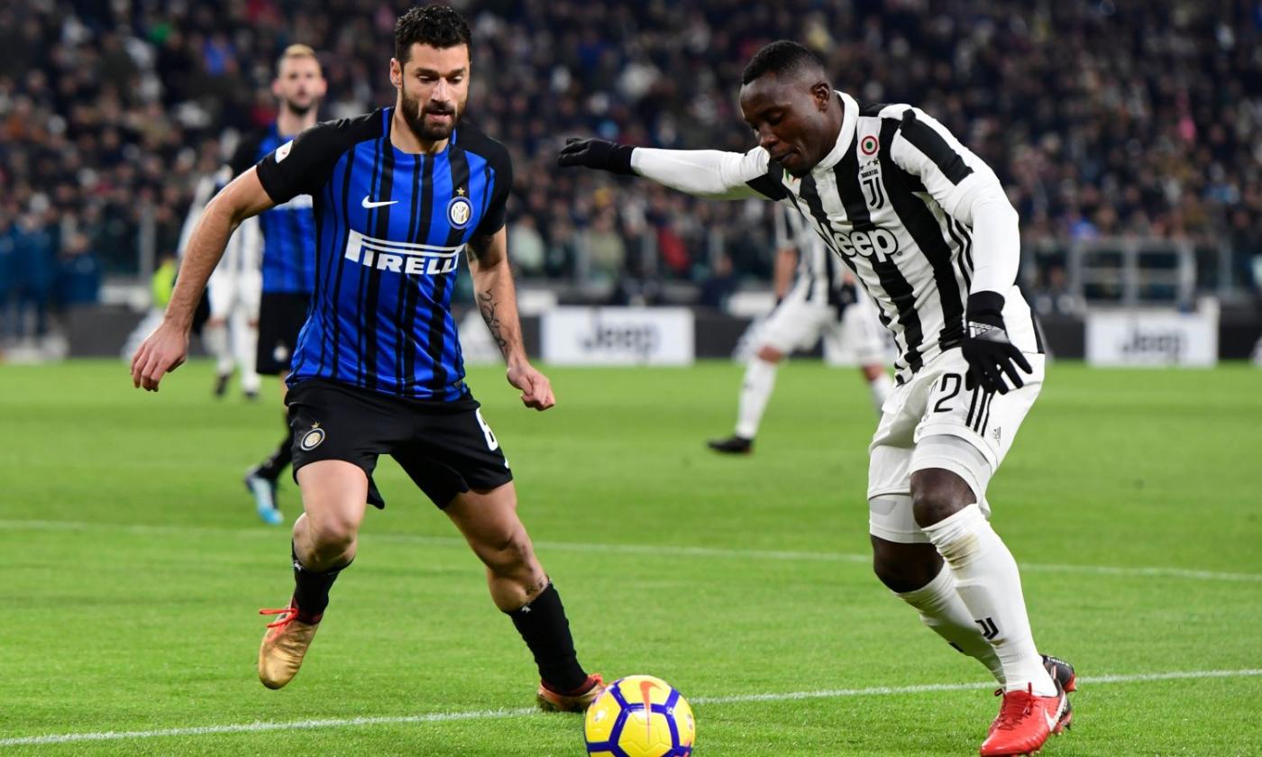 Inter, Asamoah si avvicina: incontro con l'agente alla Pinetina. E Candreva...