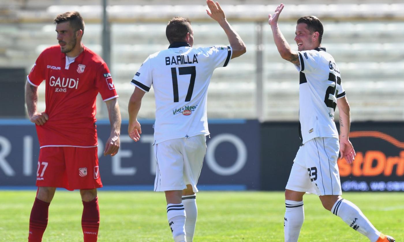 Parma-Bari 1-0: il tabellino