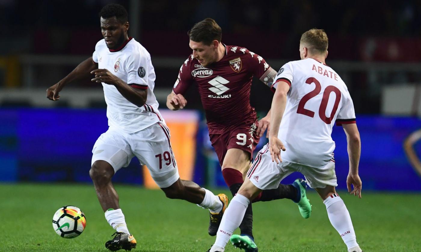 Torino-Milan, le pagelle di CM: Belotti non c'è, Kessie sbaglia tutto