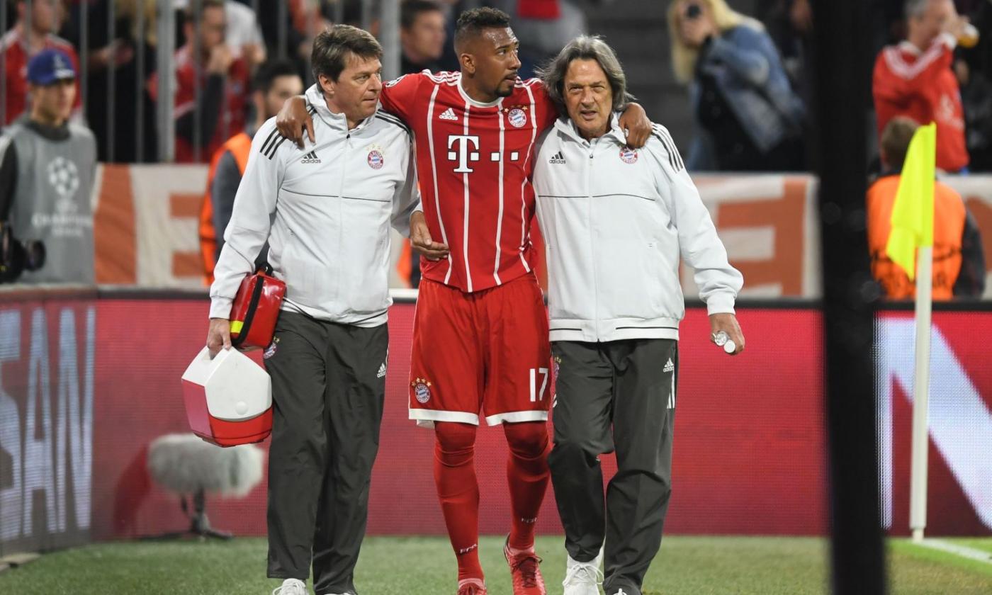 Bayern Monaco: stagione finita per Boateng, a rischio anche il Mondiale