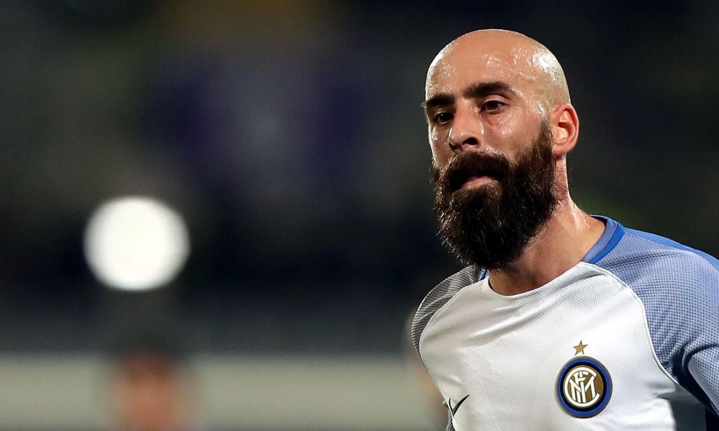 Inter: Borja Valero lascia l'allenamento in anticipo