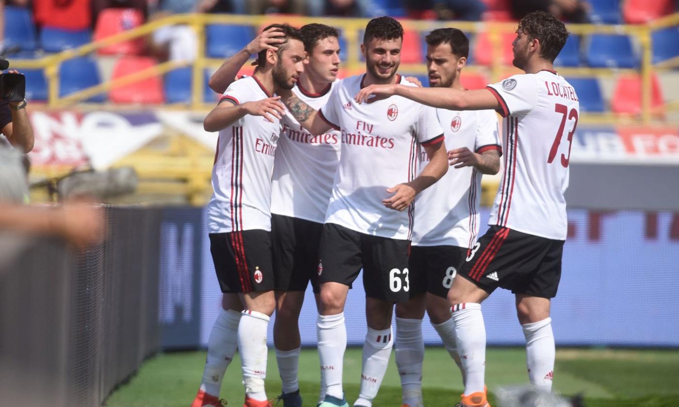 Il Milan torna a vincere: 1-2 a Bologna