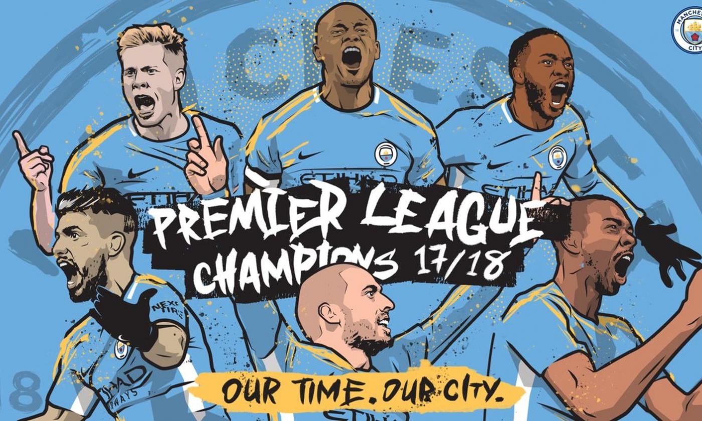 IL MANCHESTER CITY È CAMPIONE D'INGHILTERRA PER LA 5ª VOLTA!