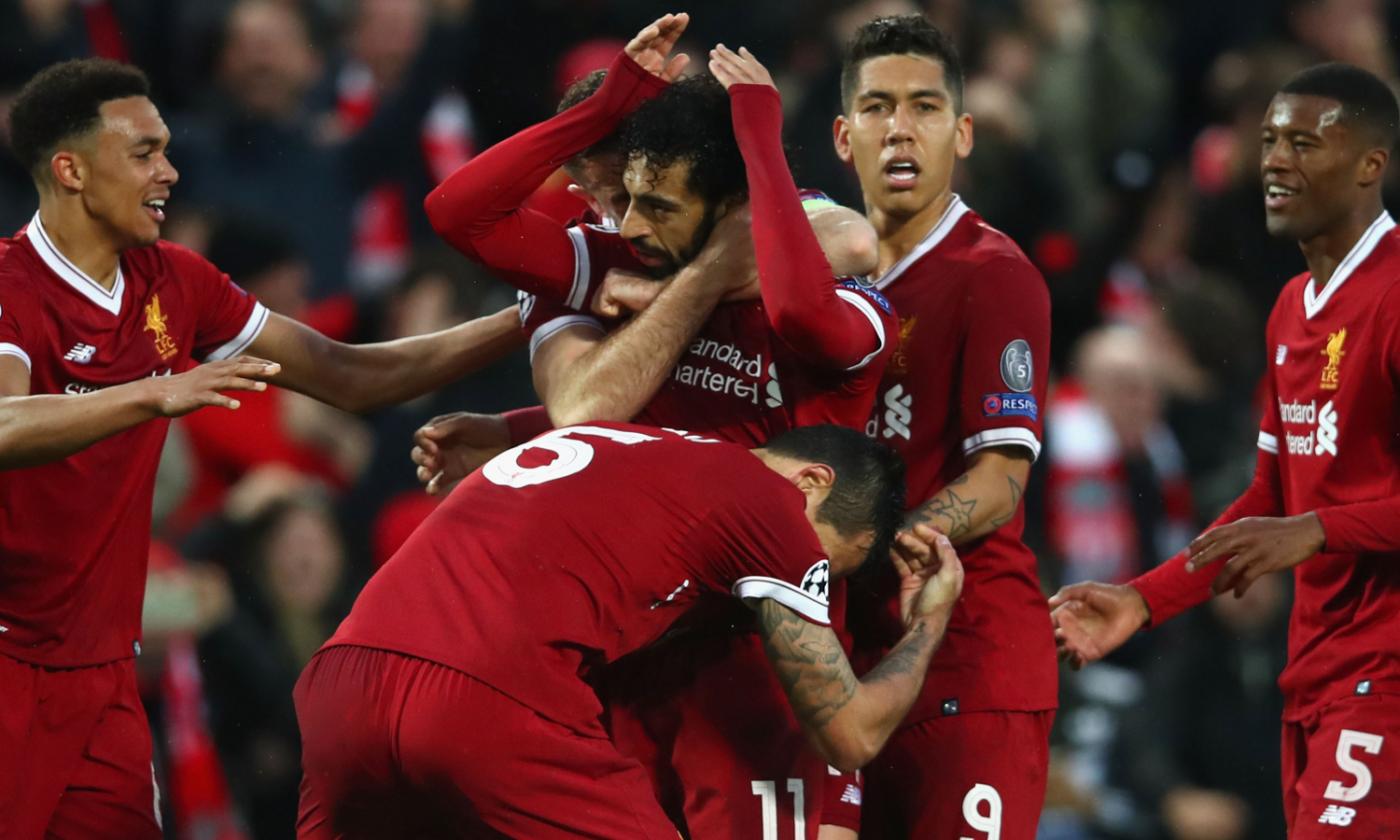 Liverpool-Roma 5-2: il tabellino