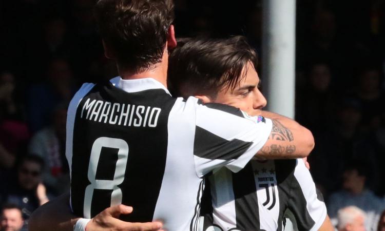 Marchisio, messaggio a Dybala: 'Finalmente il destro...'