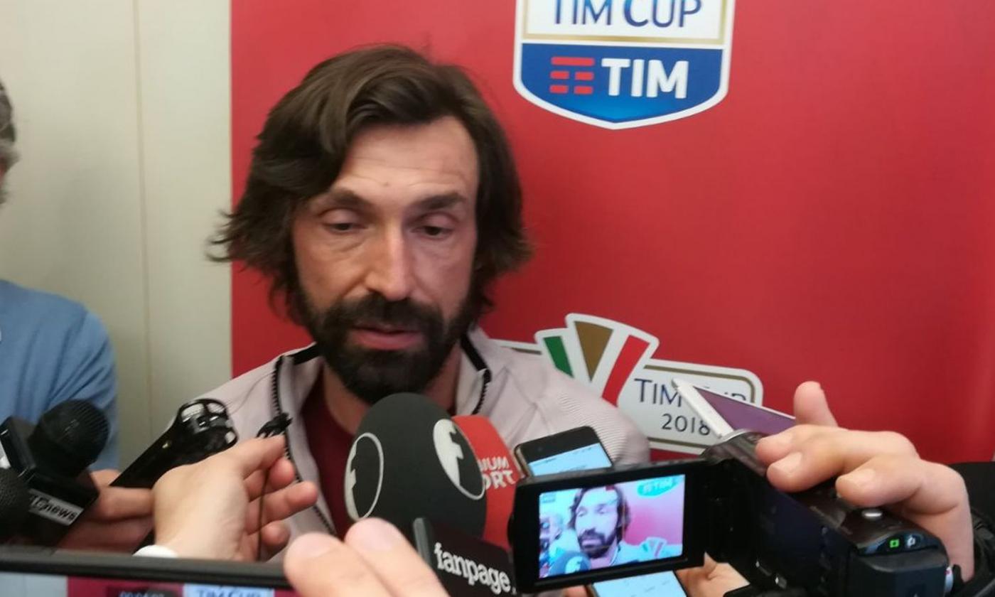 Pirlo: 'Tonight decisive for Napoli', comments on Roma-Barcelona experience and Liverpool clash