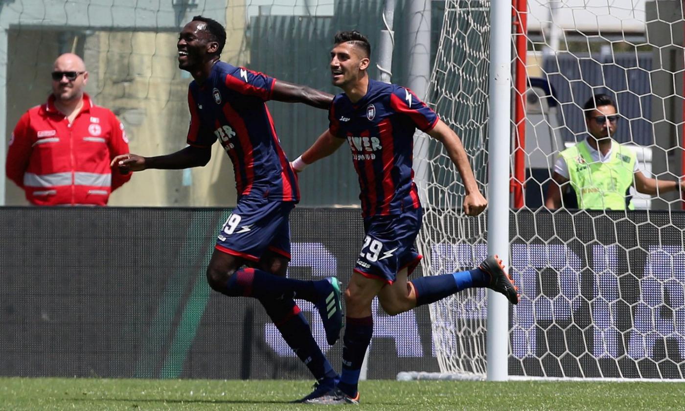 Crotone-Sassuolo 4-1: il tabellino