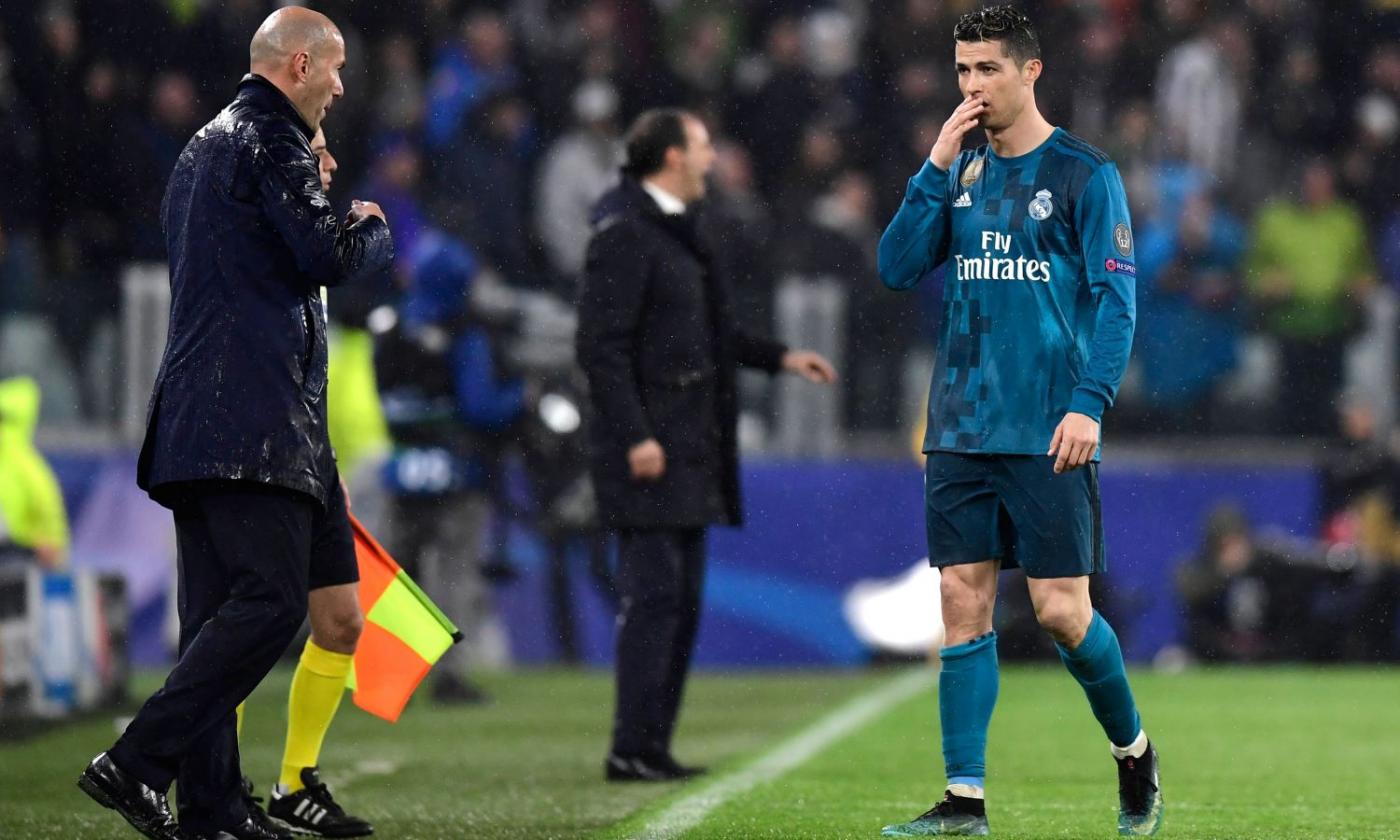 Zidane: 'L'infortunio di Cristiano Ronaldo? Niente di grave' VIDEO