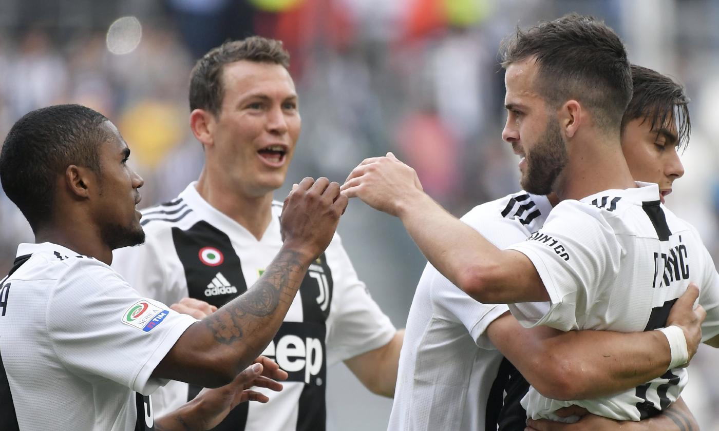 Juve, standing ovation anche per Lichsteiner