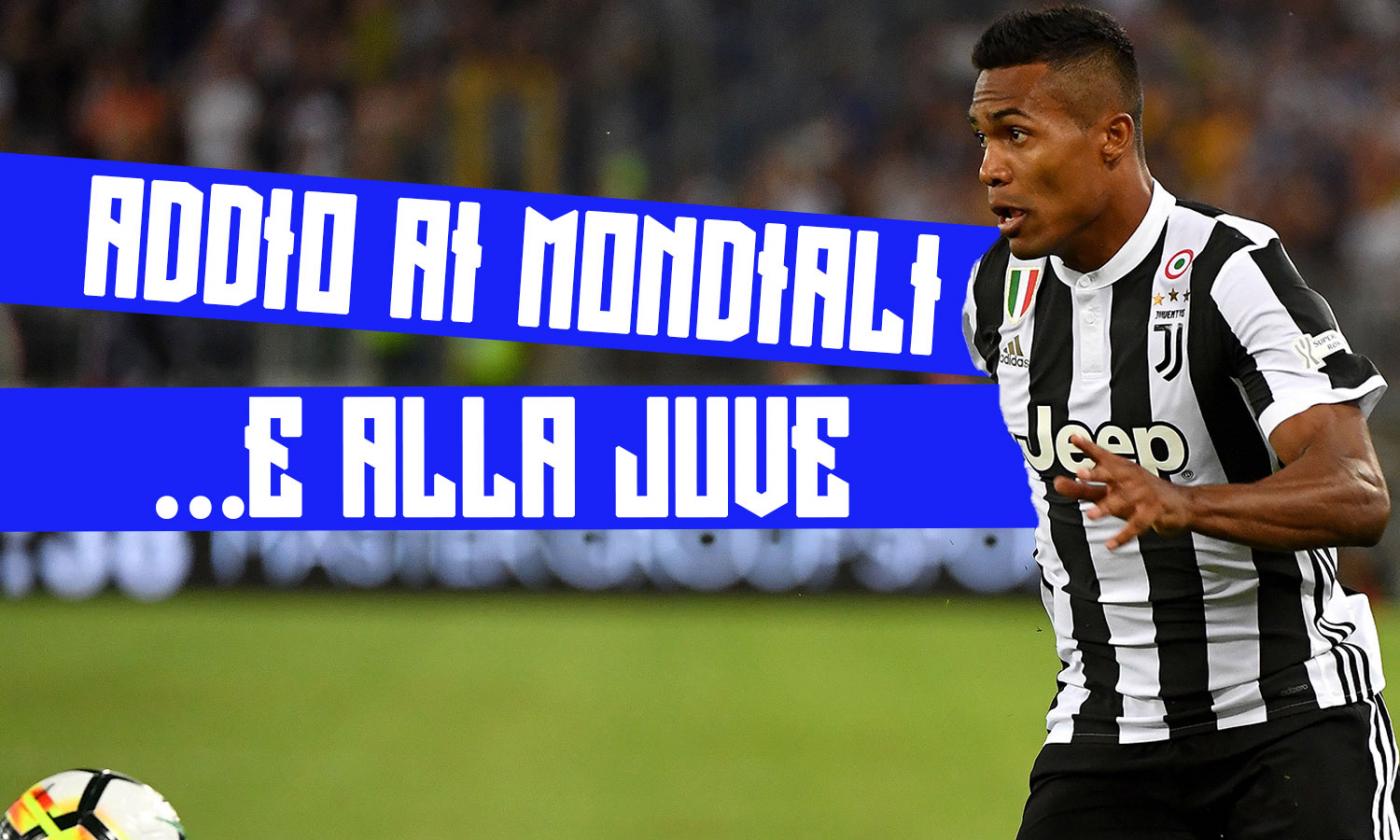 Juve, Alex Sandro unica nota stonata: ha perso il Mondiale, l'addio si avvicina