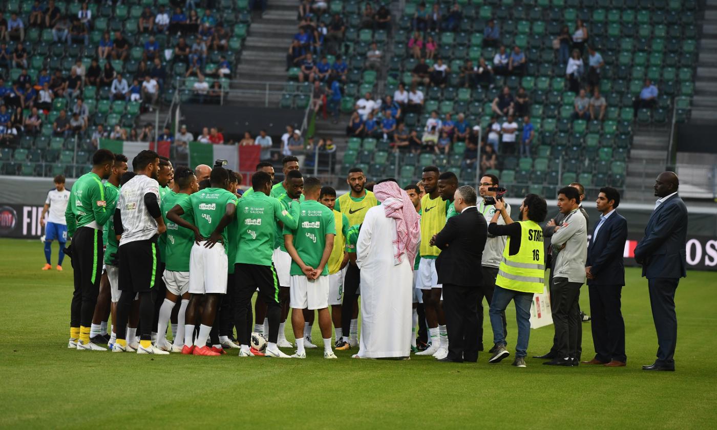 Arabia Saudita Cenerentola del Mondiale, a Pizzi non resta che pregare