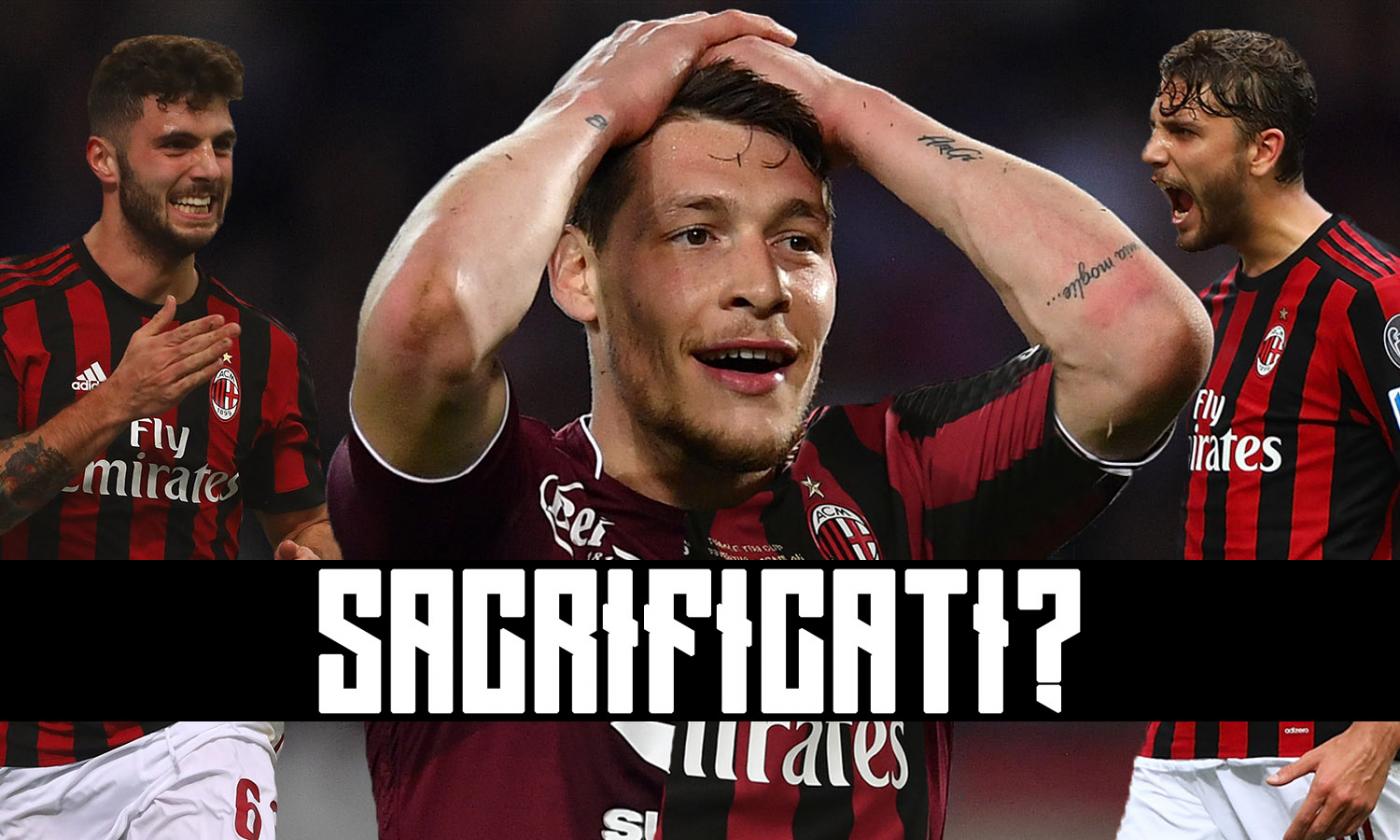 Il Torino vuole Locatelli e Cutrone. Il Milan li sacrifica per Belotti?