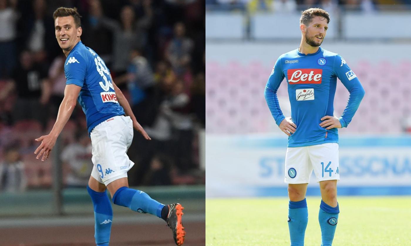 Napoli ha scelto: resta Milik, Mertens ai saluti. Inglese chiave per Chiesa?