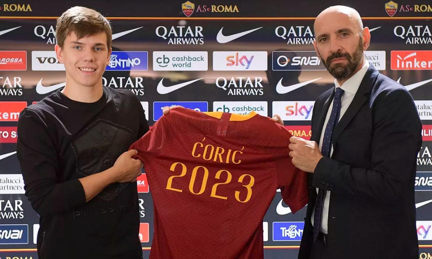 Roma, la Dinamo Zagabria a Coric: 'Ti auguriamo tanto felicità'