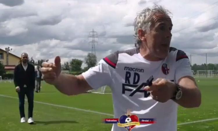 Bologna, Donadoni litiga con un tifoso nell'allenamento odierno: volano parole grosse, il VIDEO