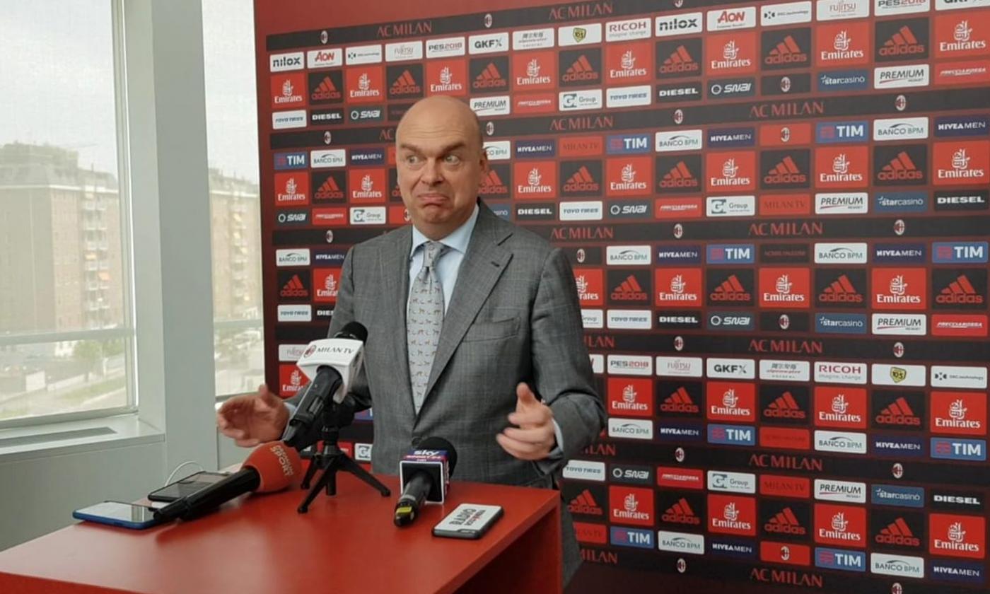 Milan, Scaroni irritato con Fassone