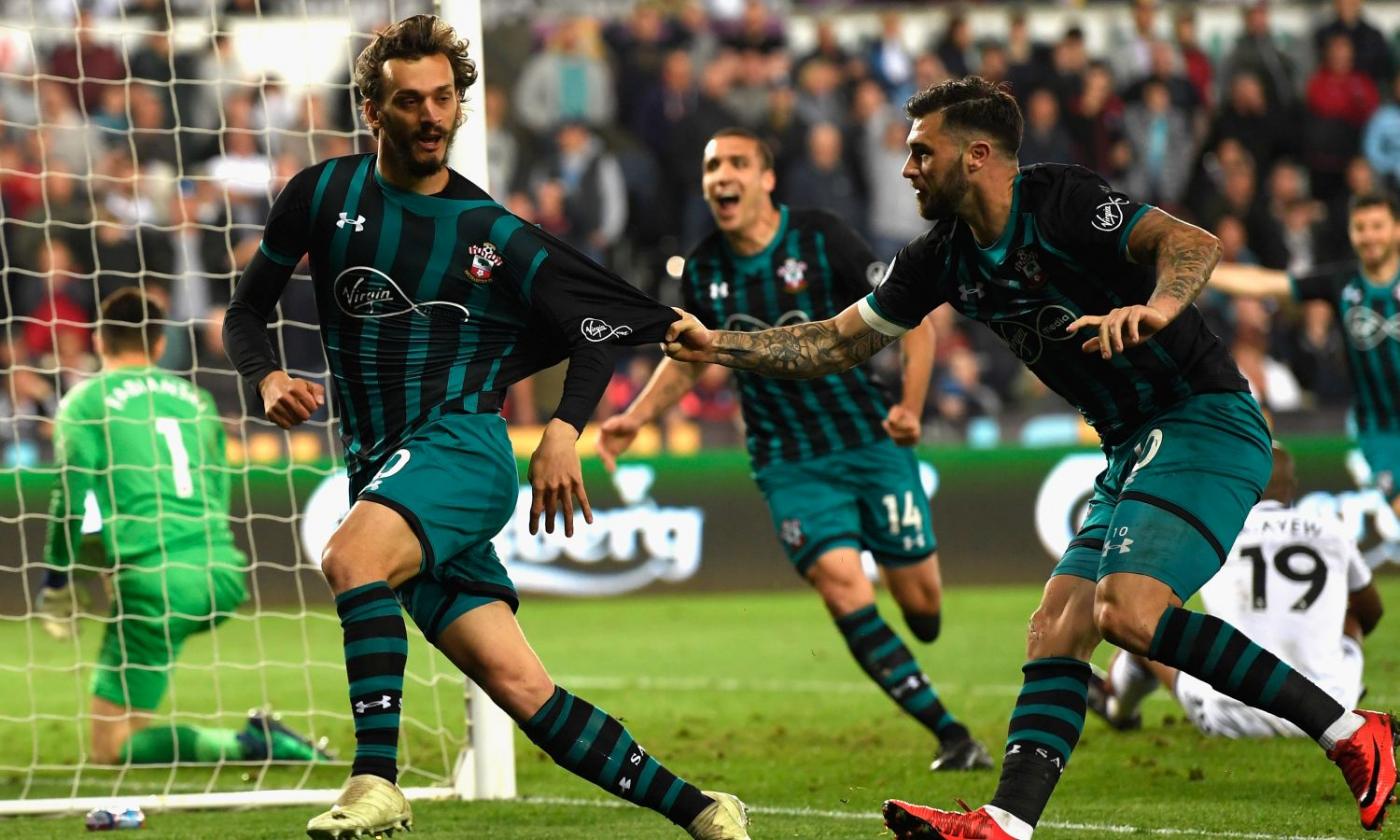 Premier, Gabbiadini entra e batte lo Swansea: Southampton quasi salvo, West Bromwich retrocesso