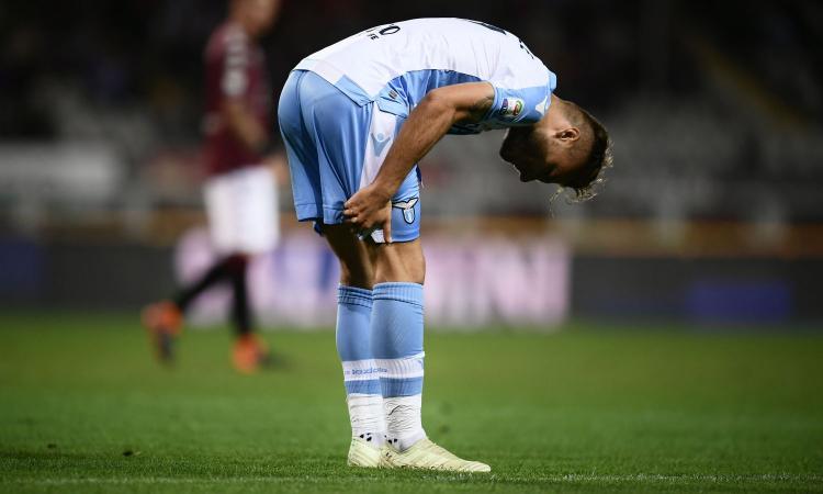 Lazio, nuova paura per Immobile in vista dell'Inter: ha preso un pestone con la Primavera