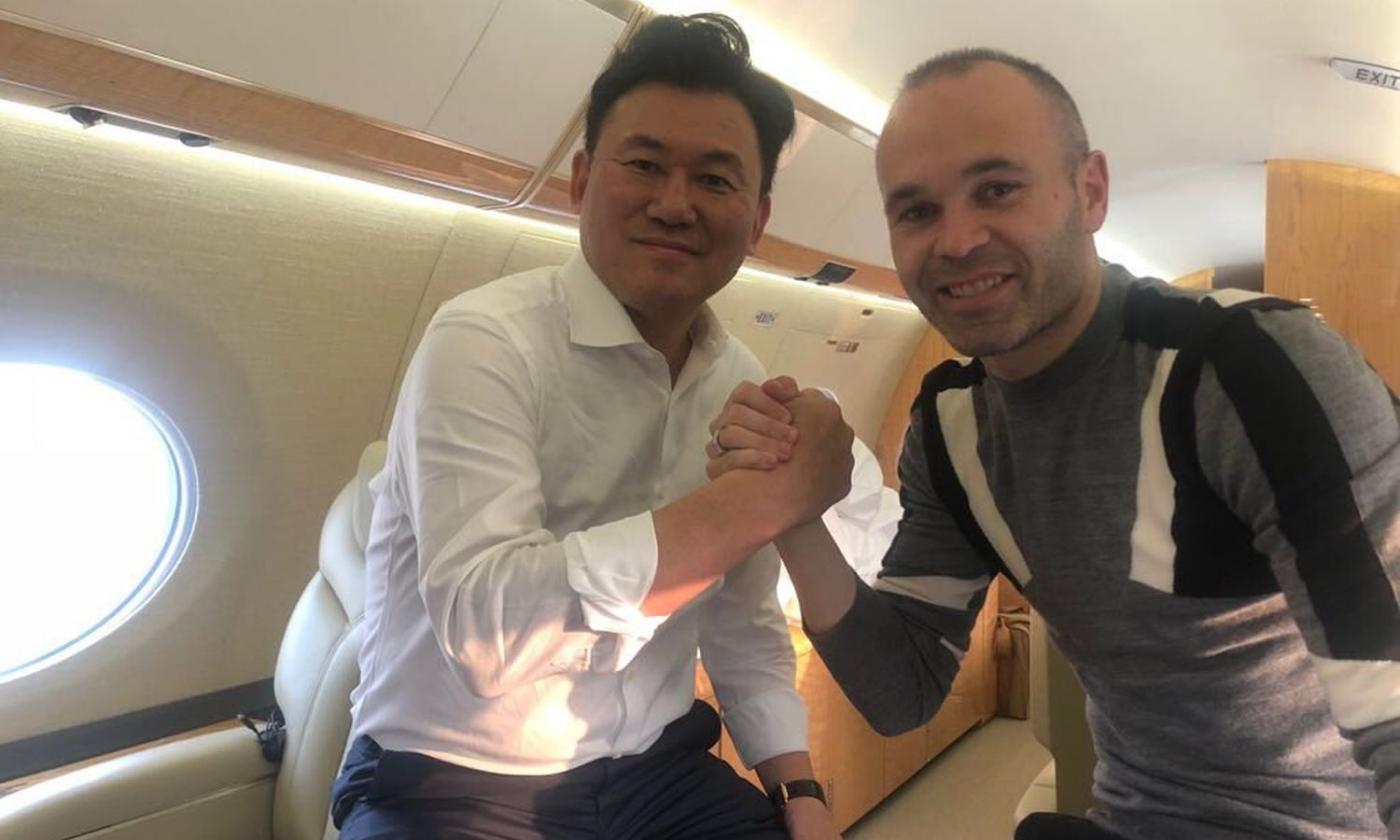 Iniesta in viaggio verso il Giappone: futuro al Vissel Kobe