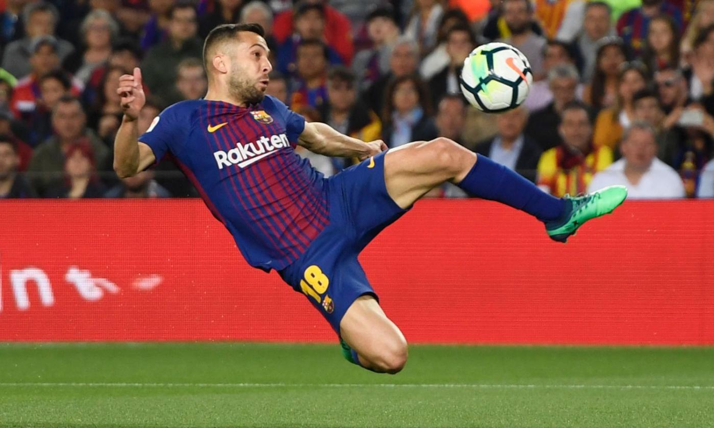 Barcellona, due club su Jordi Alba