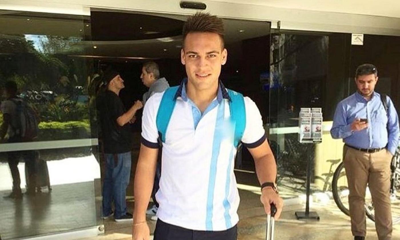 Inter, Lautaro Martinez è atterrato a Milano