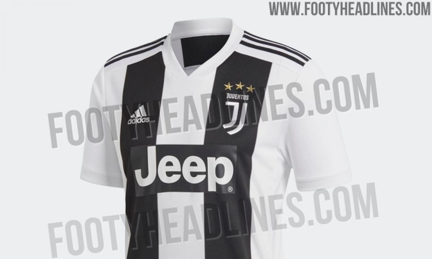 Juve, la prima maglia 2018/19 FOTO