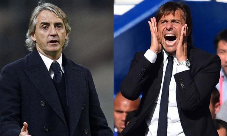 Momenti Di Gioia: Mancini-Conte, è sfida Italia-Palazzo Chigi. Le FOTO