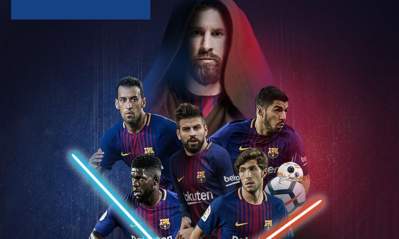 Messi come Obi-Wan, Alaba come Dart Fener: il calcio festeggia lo #StarWarsDay