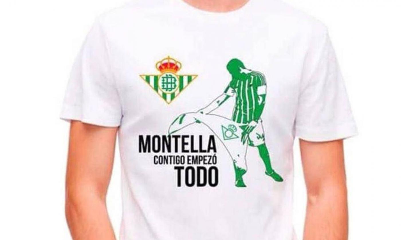 Betis, i tifosi 'sfottono' Montella con una maglietta FOTO