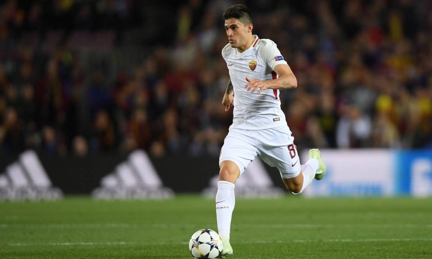 Perotti, sgambetto al figlio e rosso. La Roma: 'Var in Champions!' VIDEO