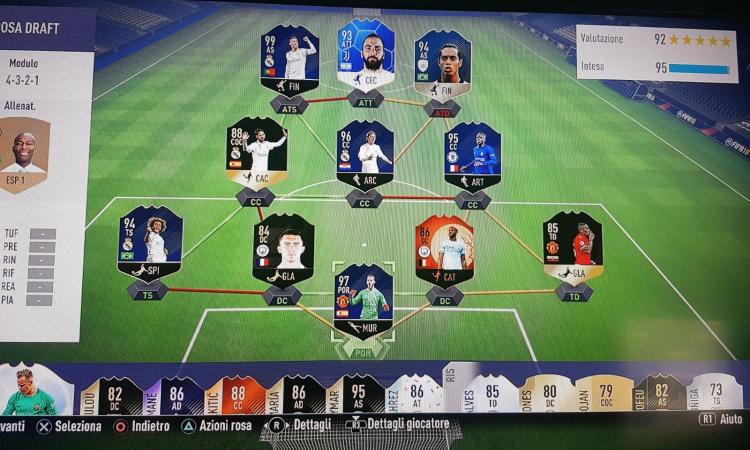 Un po' di FIFA qua? Mezzo milione in due mosse, a volte il Draft paga davvero