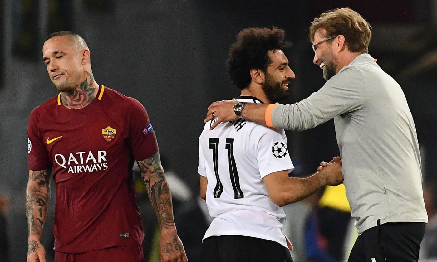 Watch: Roma send message to Salah as Liverpool qualify for Champions League final