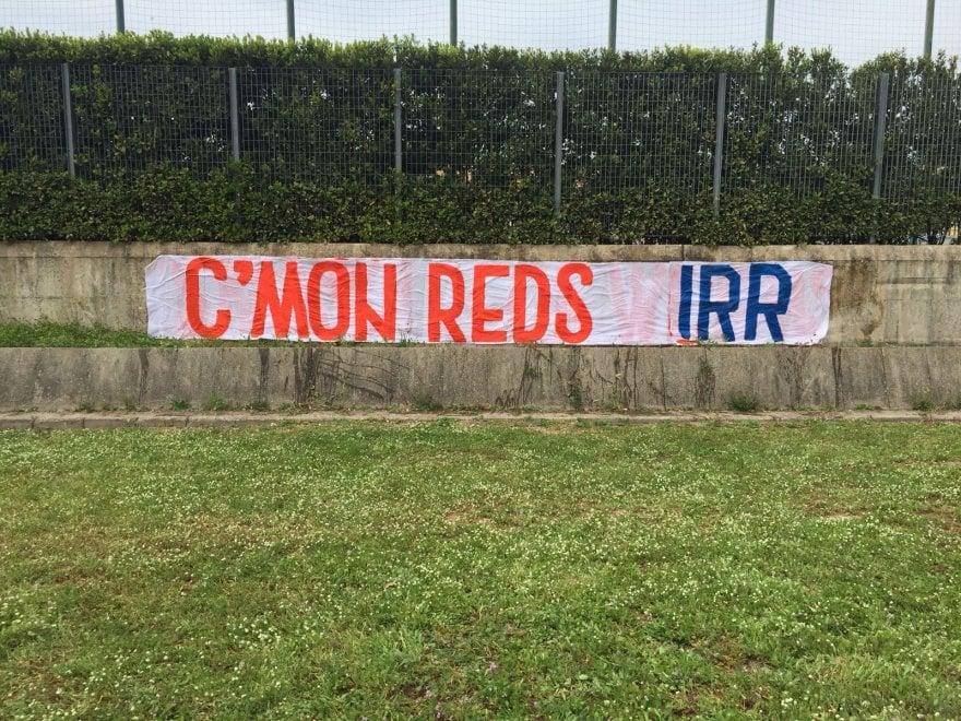 ‘C’mon Reds’: Lazio fans welcome Liverpool in Rome