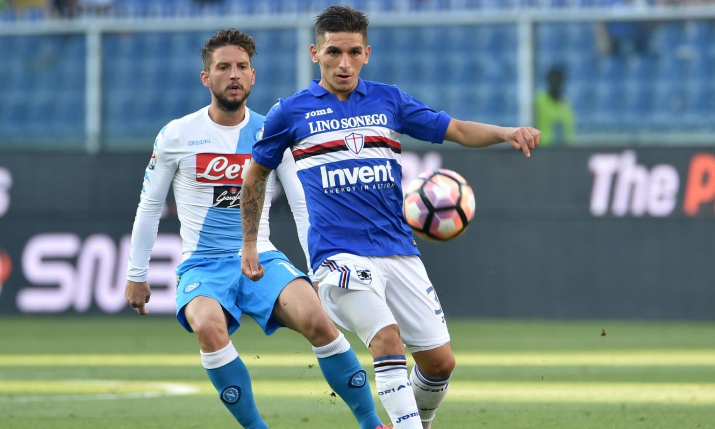 Napoli-Samp: incontro per Torreira