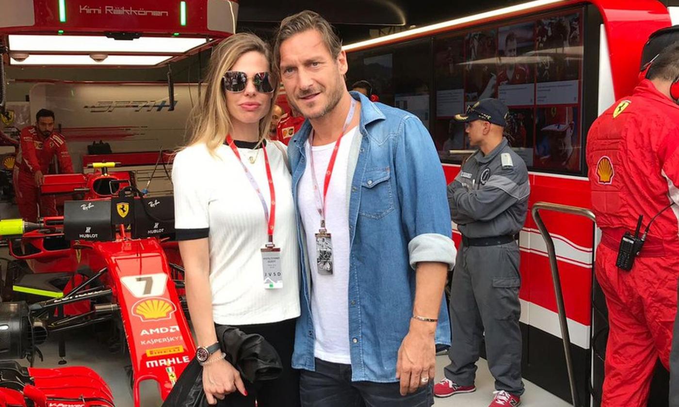 Totti al GP di Monaco: 'Pazzo per i motori, un giorno vorrei provare la F1'