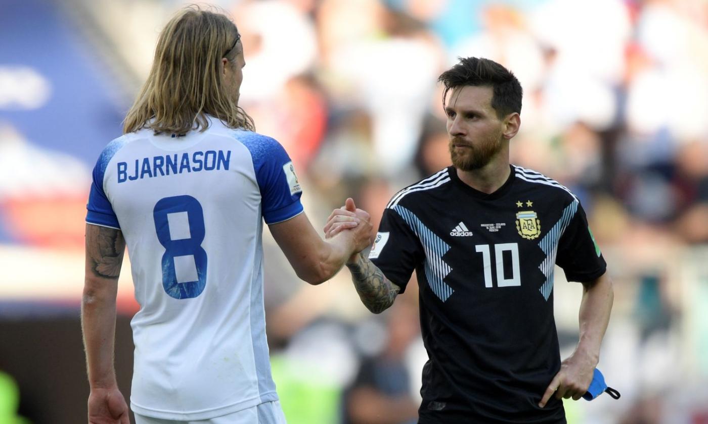 Islanda, Bjarnason: 'Abbiamo fermato Messi, ci sentiamo eroi nazionali'