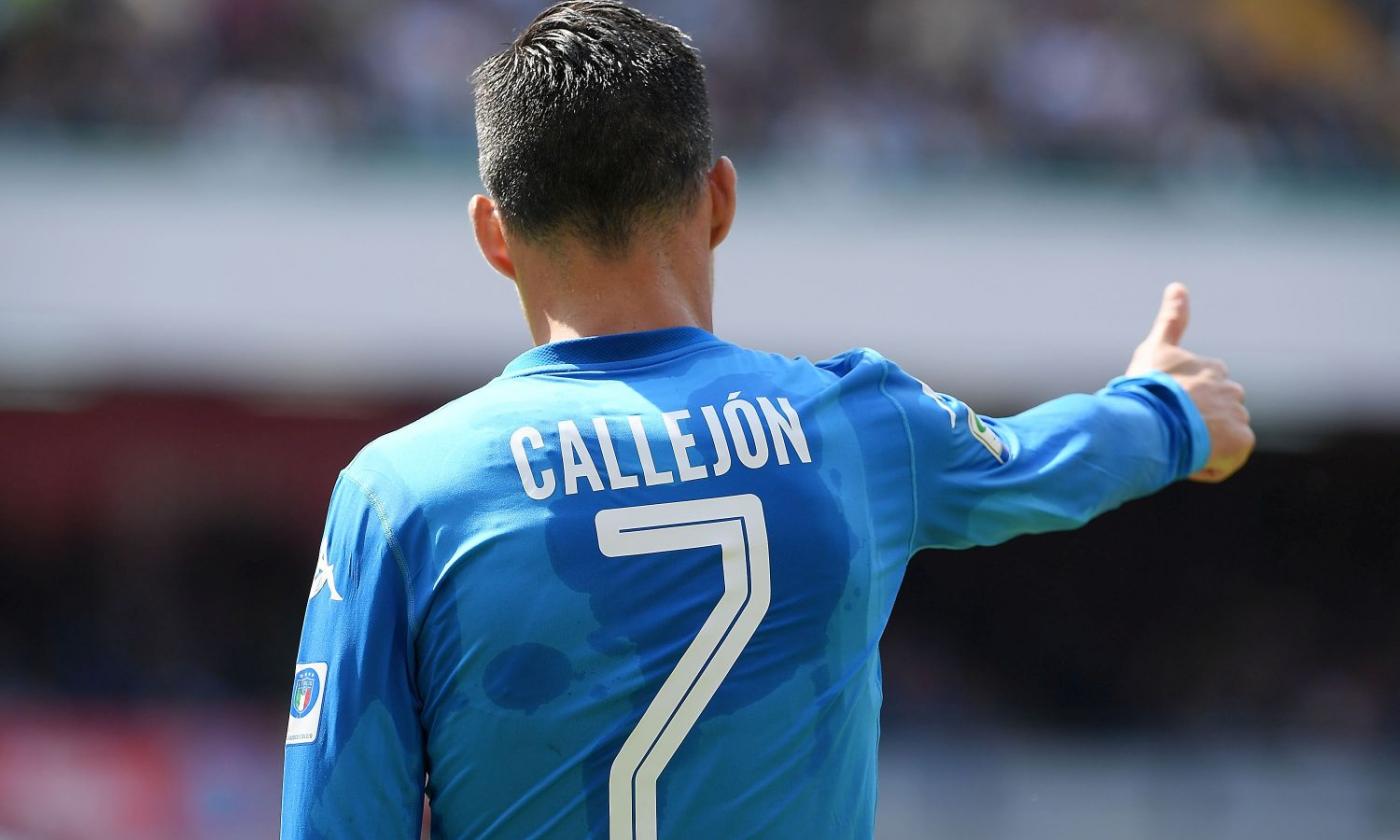 Napoli, ora Callejon apre al rinnovo