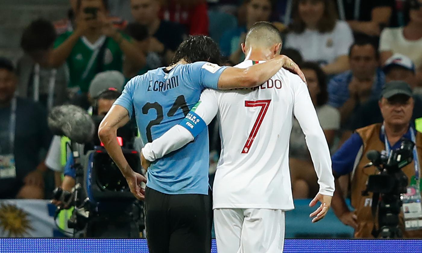 Uruguay, Cavani non si allena