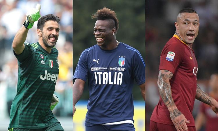 Da Buffon a Balotelli e Nainggolan: la top 11 dei calciatori fumatori incalliti