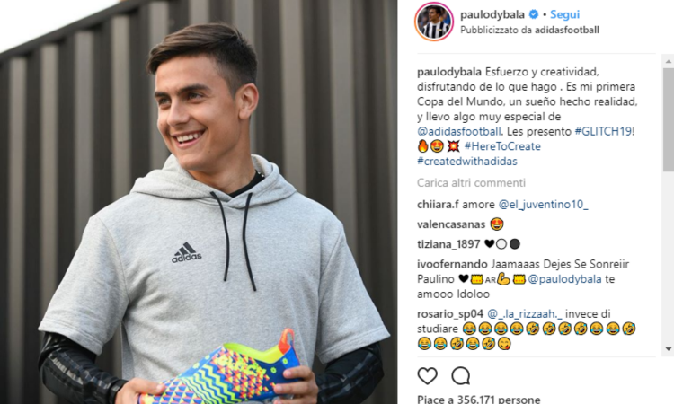 Dybala-Adidas: che Joya per la Juve!