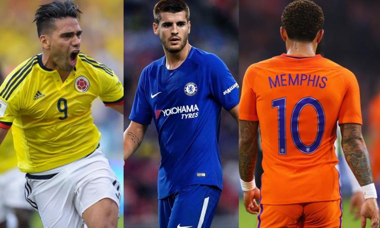 Da Depay a Falcao, da Morata a Castillejo: le ultime sul mercato Milan