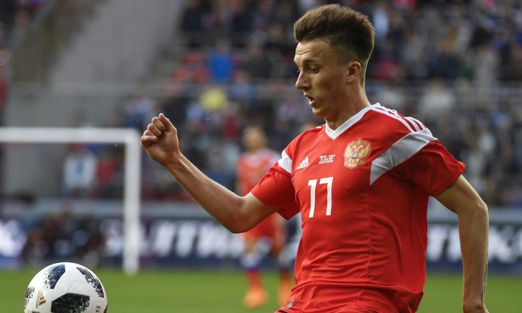 Juve, concorrenza dalla Spagna per Golovin